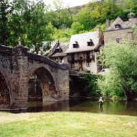 Pêche dans l'Aveyron à Belcastel