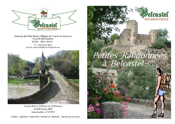 Guide de randonnées à Belcastel Aveyron